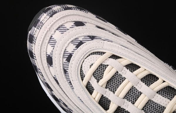 NIKE Air Max 97 Premium checkerboard retro bullet trend air cushion casual running shoes 312834-201 - Image 7