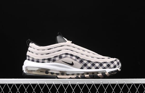 NIKE Air Max 97 Premium checkerboard retro bullet trend air cushion casual running shoes 312834-201 - Image 14