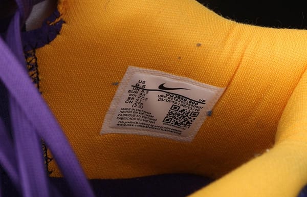 NIKE Zoom Kobe 4 Protro UNDEFEATED Kobe Bryant four generations of joint Zijin Lakers low-top men's basketball shoes CQ3869-500 - Image 3