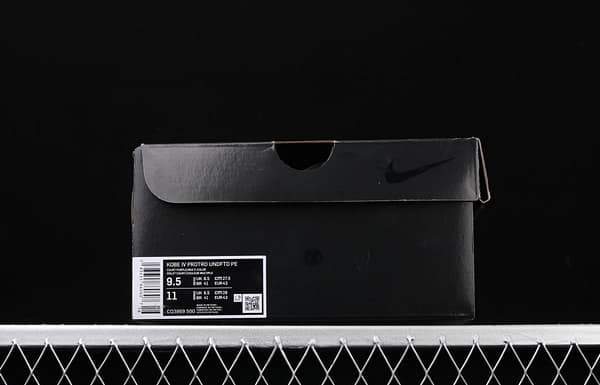 NIKE Zoom Kobe 4 Protro UNDEFEATED Kobe Bryant four generations of joint Zijin Lakers low-top men's basketball shoes CQ3869-500 - Image 9