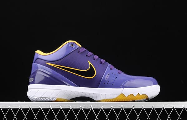 NIKE Zoom Kobe 4 Protro UNDEFEATED Kobe Bryant four generations of joint Zijin Lakers low-top men's basketball shoes CQ3869-500 - Image 14