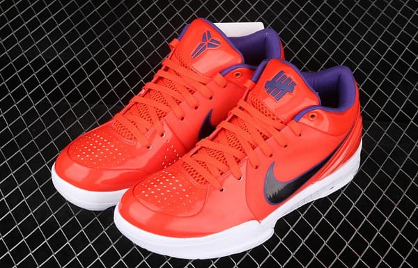 NIKE Zoom Kobe 4 Protro UNDEFEATED Kobe Bryant four generations of sun orange low-top men's basketball shoes CQ3869-800 - Image 8