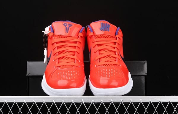 NIKE Zoom Kobe 4 Protro UNDEFEATED Kobe Bryant four generations of sun orange low-top men's basketball shoes CQ3869-800 - Image 10
