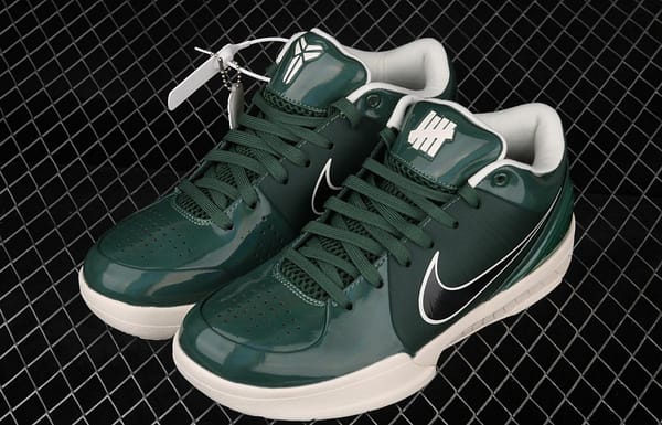 NIKE Zoom Kobe 4 Protro UNDEFEATED Kobe Bryant four generations of joint dark green low-top men's basketball shoes CQ3869-301 - Image 8