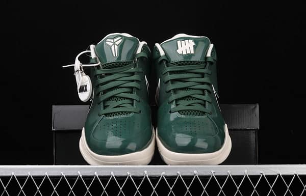 NIKE Zoom Kobe 4 Protro UNDEFEATED Kobe Bryant four generations of joint dark green low-top men's basketball shoes CQ3869-301 - Image 10