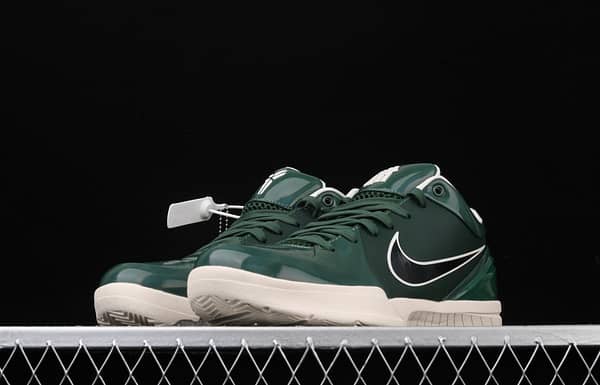 NIKE Zoom Kobe 4 Protro UNDEFEATED Kobe Bryant four generations of joint dark green low-top men's basketball shoes CQ3869-301 - Image 12