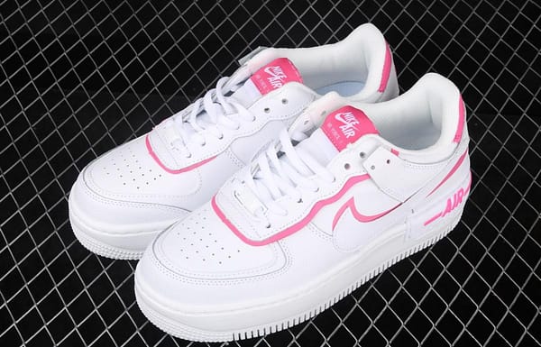 NIKE Air Force 1 ShAdidasow white powder light weight increased low-end white board shoes CI0919-102, - Image 8