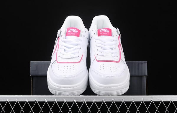 NIKE Air Force 1 ShAdidasow white powder light weight increased low-end white board shoes CI0919-102, - Image 10