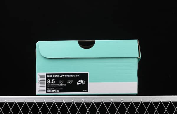 NIKE SB DUNK Low Pro Horizon Green matcha raw rubber casual skateboard shoes BQ6817-300 - Image 9