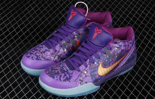 NIKE Zoom Kobe 4 Prelude Kobe Bryant's road to four generations of masters low-top men's basketball shoes 639693-500 - Image 8