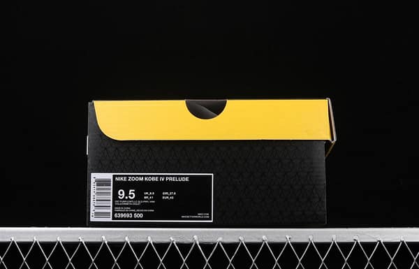 NIKE Zoom Kobe 4 Prelude Kobe Bryant's road to four generations of masters low-top men's basketball shoes 639693-500 - Image 9