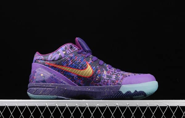 NIKE Zoom Kobe 4 Prelude Kobe Bryant's road to four generations of masters low-top men's basketball shoes 639693-500 - Image 14