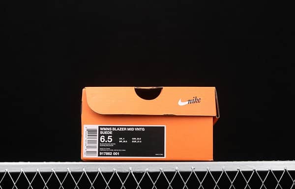 NIKE Blazer Mid Vintage Suede Trailblazer Leather High-top Leisure Sports Board shoes 917862-001 - Image 10
