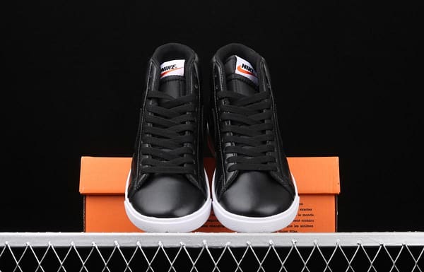 NIKE Blazer Mid Vintage Suede Trailblazer Leather High-top Leisure Sports Board shoes 917862-001 - Image 11