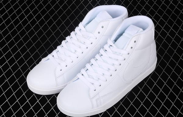 NIKE Blazer Mid Vintage Suede trailblazer leather high-top leisure sports board shoes 917862-104 - Image 9