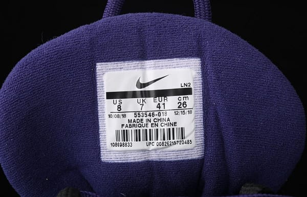 NIKE Wmns Air More Uptempo Dusk To Dawn Starry Sky Purple Cloud Pippen Classic High Street Basketball shoes Series 553546-018 - Image 5