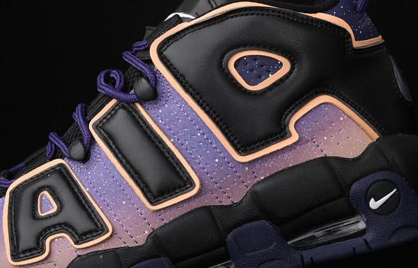 NIKE Wmns Air More Uptempo Dusk To Dawn Starry Sky Purple Cloud Pippen Classic High Street Basketball shoes Series 553546-018 - Image 7