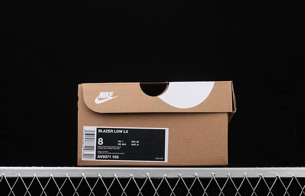 NIKE Blazer Low Lx Trail Blazers Spring style canvas low-top casual board shoes AV9371-103 - Image 9