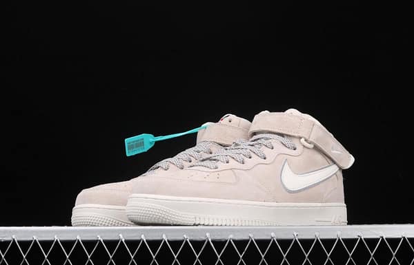 NIKE Air Force 11607 Mid 3M reflective medium-top casual board shoes AA1118-005 - Image 14