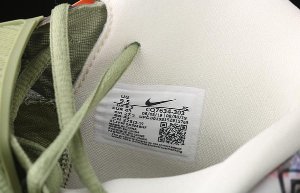 NIKE Kyrie 6 Greey/Camo Owen 6 Generation Shanghai Limited signature Battle Boots CQ7634-303 Basketball shoes for Indoor Leisure Sports - Image 5