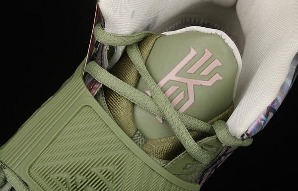 NIKE Kyrie 6 Greey/Camo Owen 6 Generation Shanghai Limited signature Battle Boots CQ7634-303 Basketball shoes for Indoor Leisure Sports - Image 9