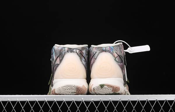 NIKE Kyrie 6 Greey/Camo Owen 6 Generation Shanghai Limited signature Battle Boots CQ7634-303 Basketball shoes for Indoor Leisure Sports - Image 15