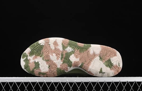 NIKE Kyrie 6 Greey/Camo Owen 6 Generation Shanghai Limited signature Battle Boots CQ7634-303 Basketball shoes for Indoor Leisure Sports - Image 17