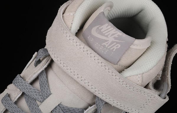 NIKE Air Force 1x 07 Mid air force light blue gray suede 3m reflective Zhongbang leisure board shoes 315123-002 - Image 6