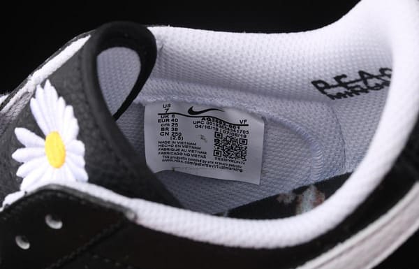 Peaceminusone x NIKE Blazer Low Le co-branded trailblazer graffiti casual board shoes AQ3692-001 - Image 3