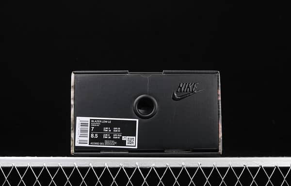 Peaceminusone x NIKE Blazer Low Le co-branded trailblazer graffiti casual board shoes AQ3692-001 - Image 9