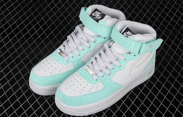 NIKE Air Force 11607 Lceland Green Rare Classic Chinese Bang Bang Leisure Sports Board shoes Leather Grey Tiffany Iceland Green 596729-301 - Image 8