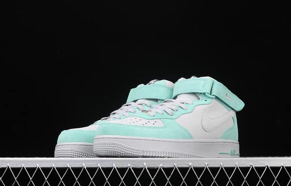 NIKE Air Force 11607 Lceland Green Rare Classic Chinese Bang Bang Leisure Sports Board shoes Leather Grey Tiffany Iceland Green 596729-301 - Image 12