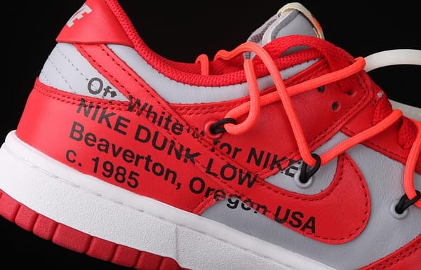 OFF-White x Futura x DUNK OW joint name board shoes CT0856-600 - Image 4