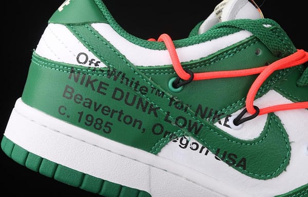 OFF-White x Futura x DUNK OW joint name board shoes CT0856-100 - Image 4