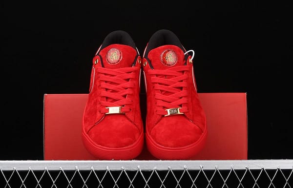NIKE SB Blazer OG QS Trail Blazers Limited Edition Chinese Red Mouse New year Edition send blessings and money low-top board shoes leisure board shoes CJ7049-818 - Image 10