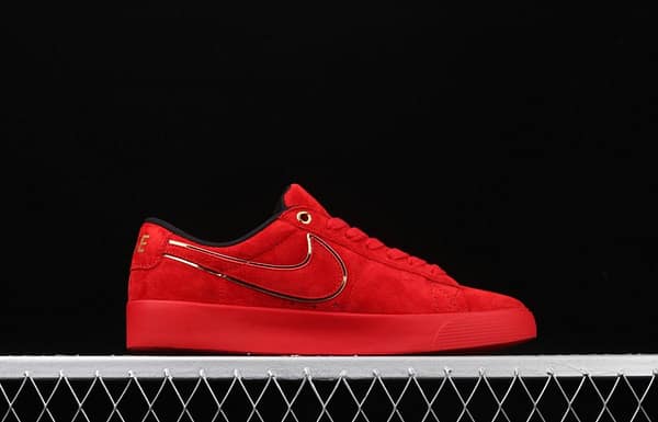 NIKE SB Blazer OG QS Trail Blazers Limited Edition Chinese Red Mouse New year Edition send blessings and money low-top board shoes leisure board shoes CJ7049-818 - Image 14