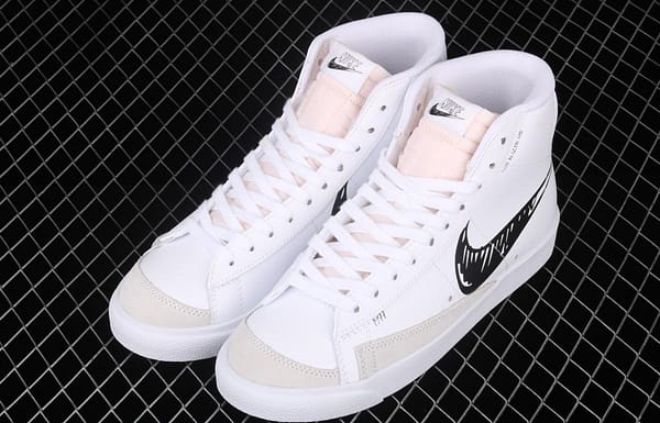 NIKE Blazer Mid'77 Vintage Trail Blazers graffiti hook retro high-top casual board shoes CW7580-101, - Image 9