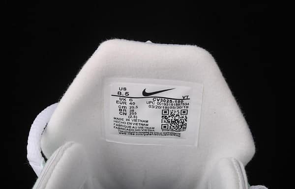 NIKE Air Max 270React new high-frequency mesh function half-palm air cushion cushioning running cloth shoes CV3025-100 - Image 4