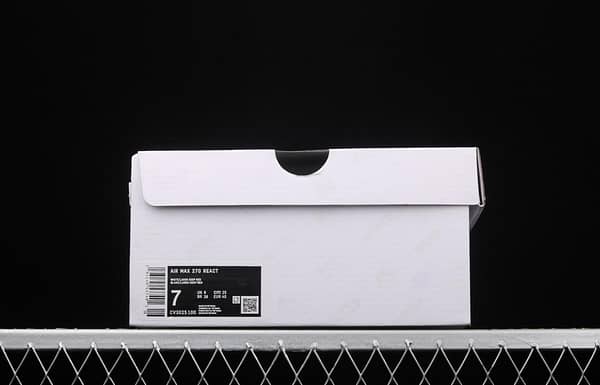 NIKE Air Max 270React new high-frequency mesh function half-palm air cushion cushioning running cloth shoes CV3025-100 - Image 11