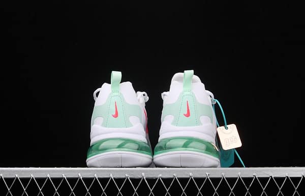 NIKE Air Max 270React new high-frequency mesh function half-palm air cushion cushioning running cloth shoes CV3025-100 - Image 13