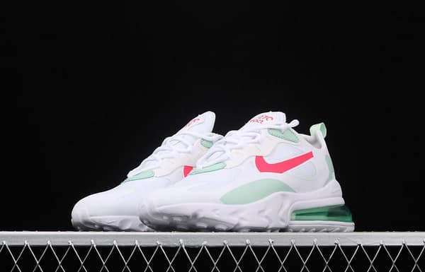 NIKE Air Max 270React new high-frequency mesh function half-palm air cushion cushioning running cloth shoes CV3025-100 - Image 14