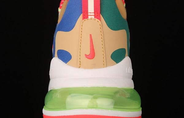 NIKE Air Max 270React new high-frequency mesh function half-palm air cushion cushioning running cloth shoes CQ4805-071 - Image 5