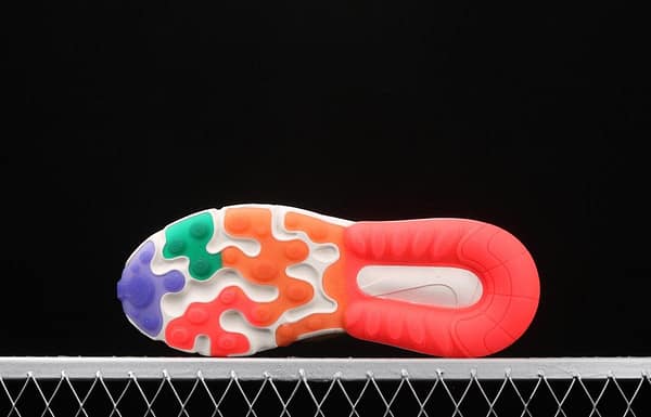 NIKE Air Max 270React new high-frequency mesh function half-palm air cushion cushioning running cloth shoes CQ4805-071 - Image 14