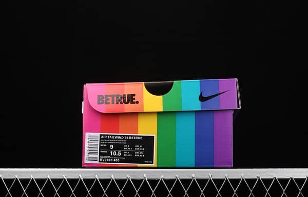 NIKE Air Tailwind 79 Betrue pride month rainbow retro running shoes BV7930-400 - Image 10