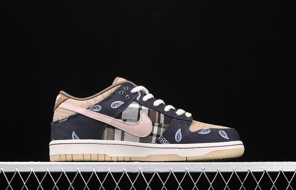 Travis Scott × SB DUNK joint name board shoes cashew fruit CT5053-001 - Image 18