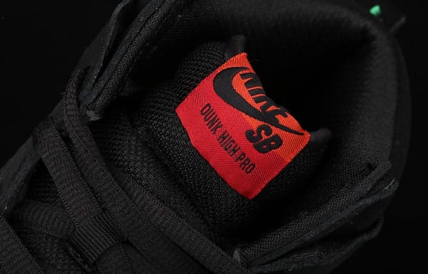 NIKE SB DUNK High road trip black orange yellow hook high top casual skateboard shoes BQ6826-003 - Image 9