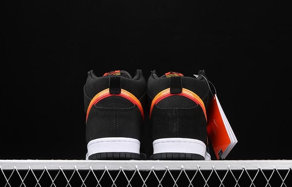 NIKE SB DUNK High road trip black orange yellow hook high top casual skateboard shoes BQ6826-003 - Image 14
