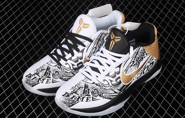 NIKE Zoom Kobe V Protro Platinum Kobe Bryant 5 2020 replicates low-end sports basketball shoes CT8044-100 - Image 10