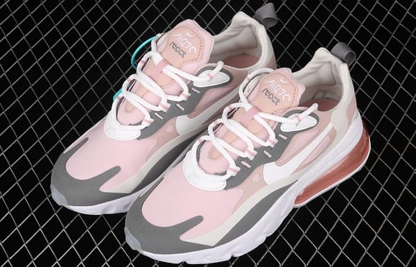 NIKE Air Max 270React new high-frequency mesh function half-palm air cushion running shoes CI3899-500 - Image 10