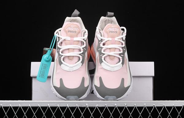 NIKE Air Max 270React new high-frequency mesh function half-palm air cushion running shoes CI3899-500 - Image 12